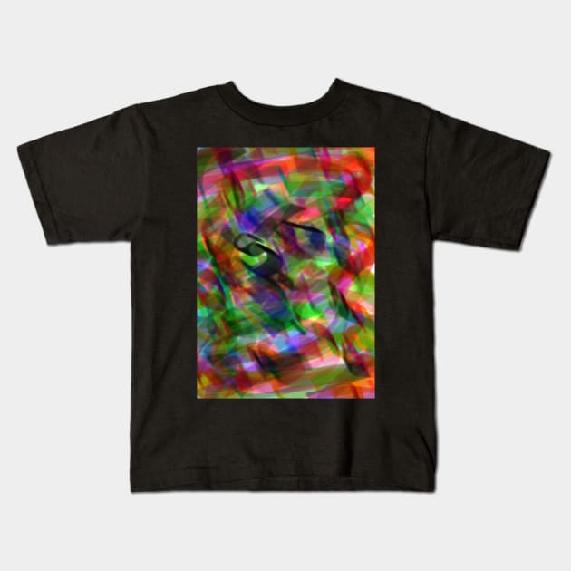 Confused colors Kids T-Shirt by YFTV